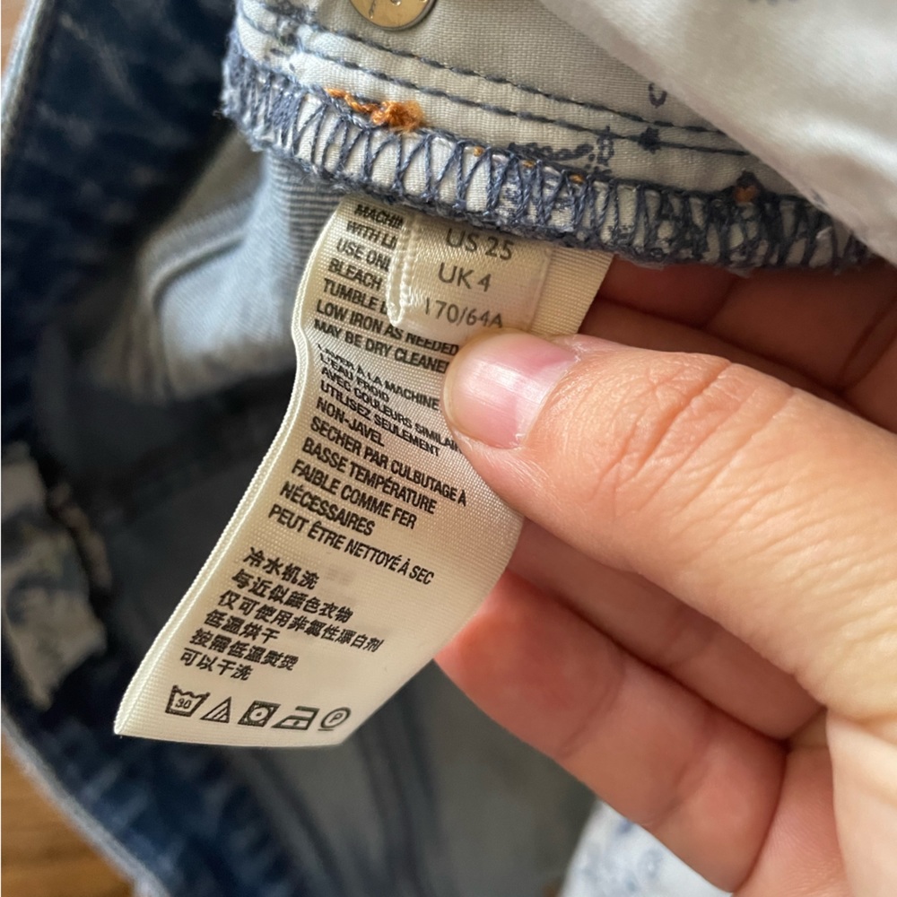 Free People Jean Shorts - Picture 4 of 4